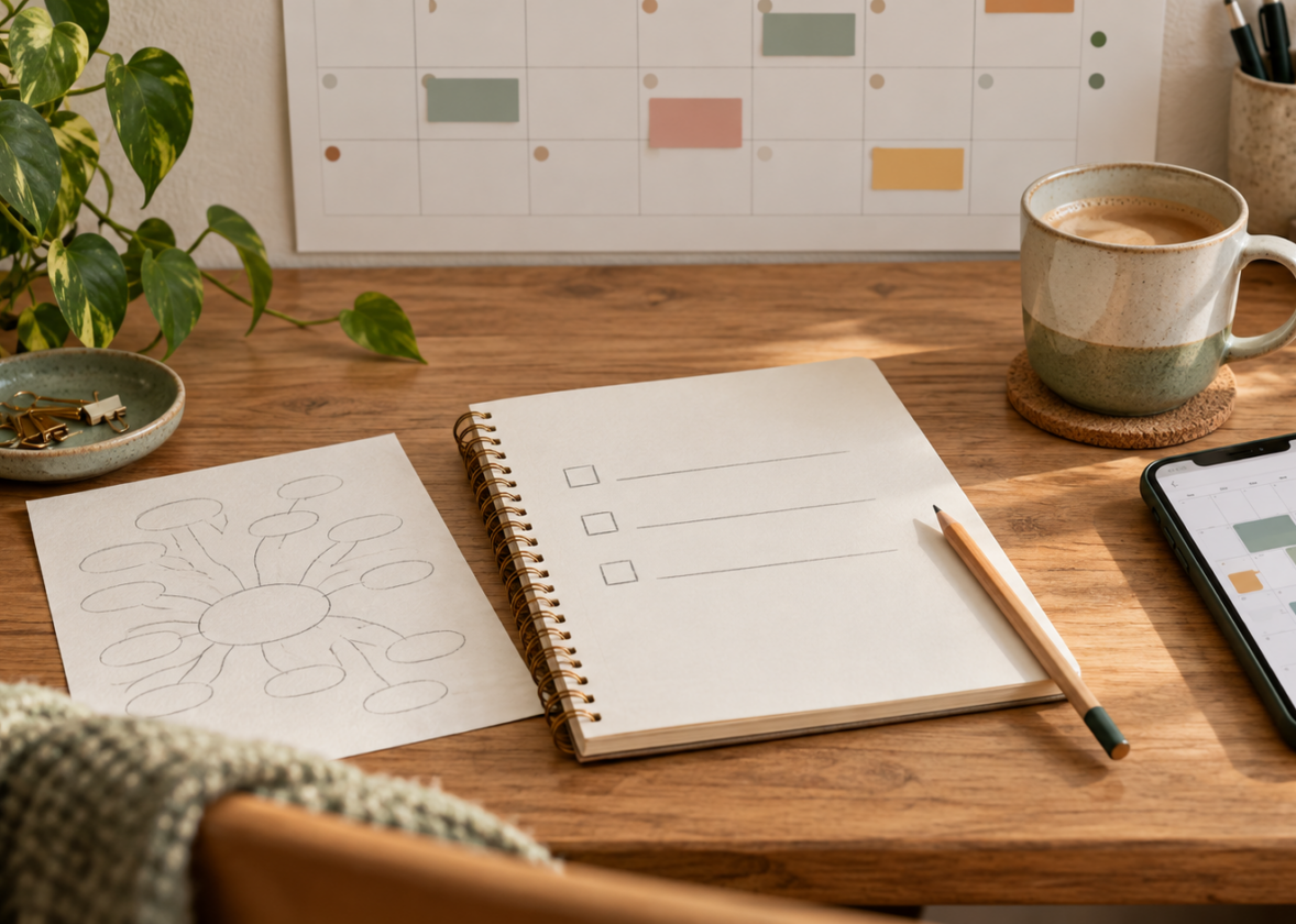 Plannen met ADHD: van een volle waslijst naar een haalbare dag